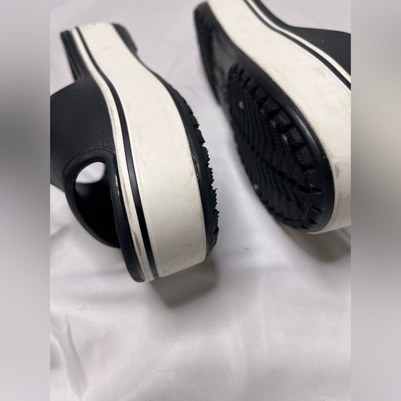CROCS Black Slide Sandals - Picture 4 of 9